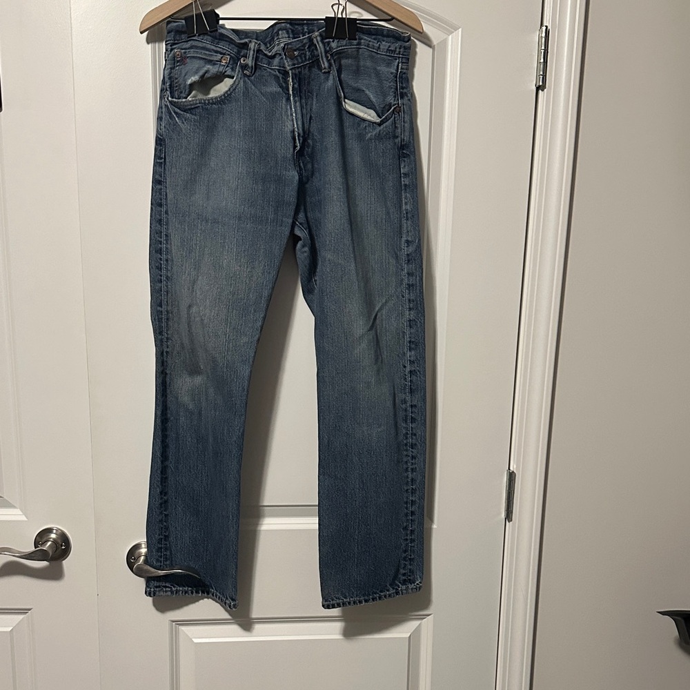 Polo by Ralph Lauren Men's Classic Blue Straight Jeans
